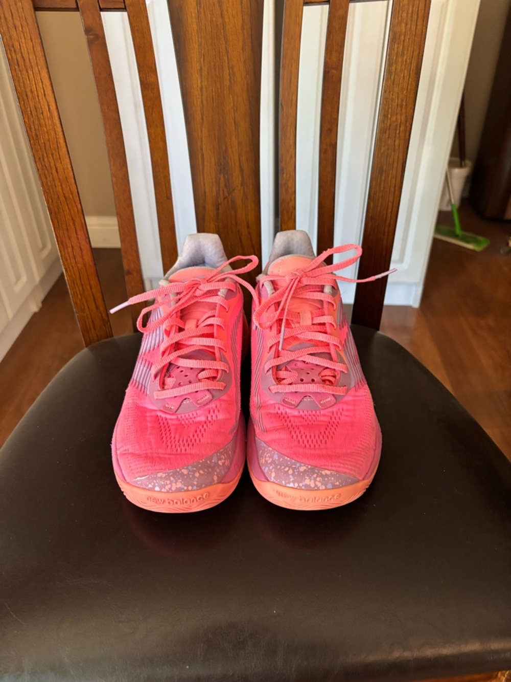 New Balance Coral Pink Women's Athletic Sneakers
